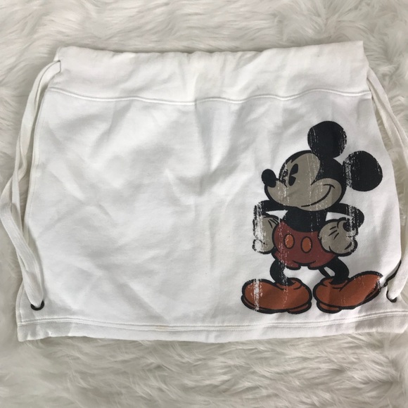 mickey mouse cinch bag
